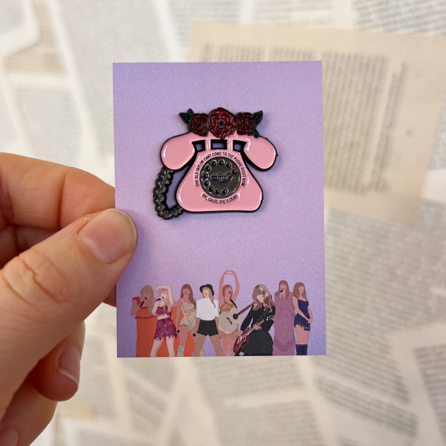 Pin "She's dead"
