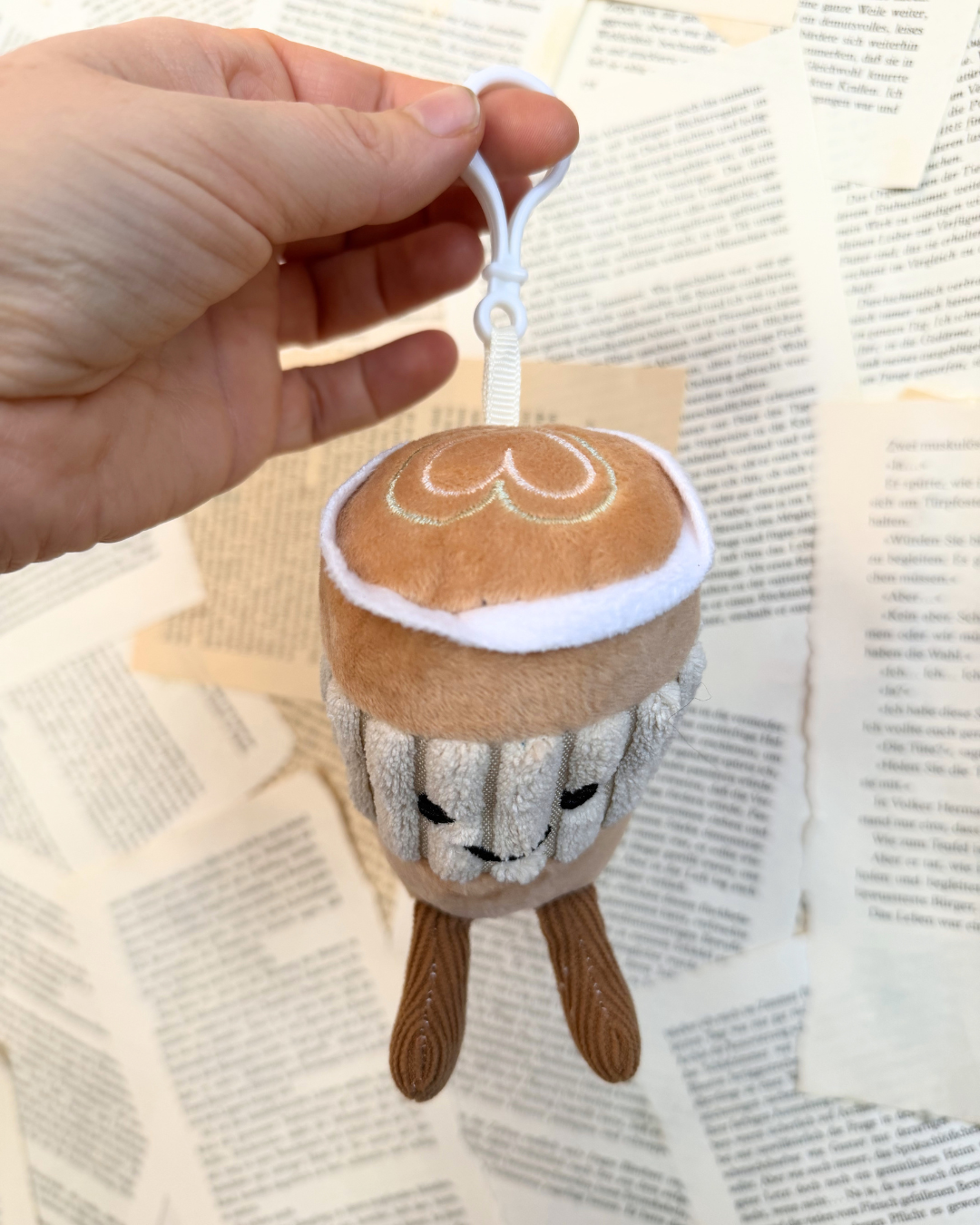 Schlüsselanhänger "Latte Art"