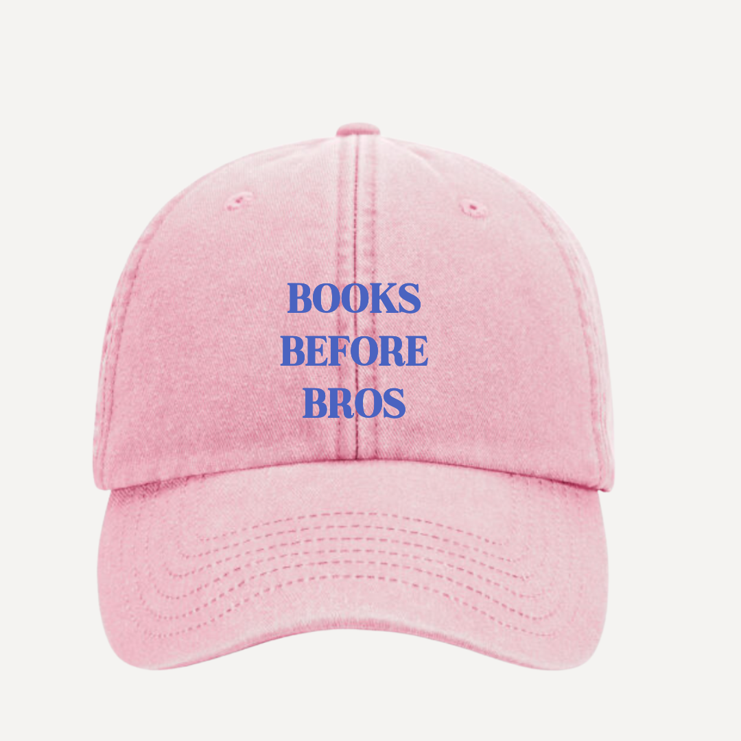 Cap | Books Before Bros (rosa)