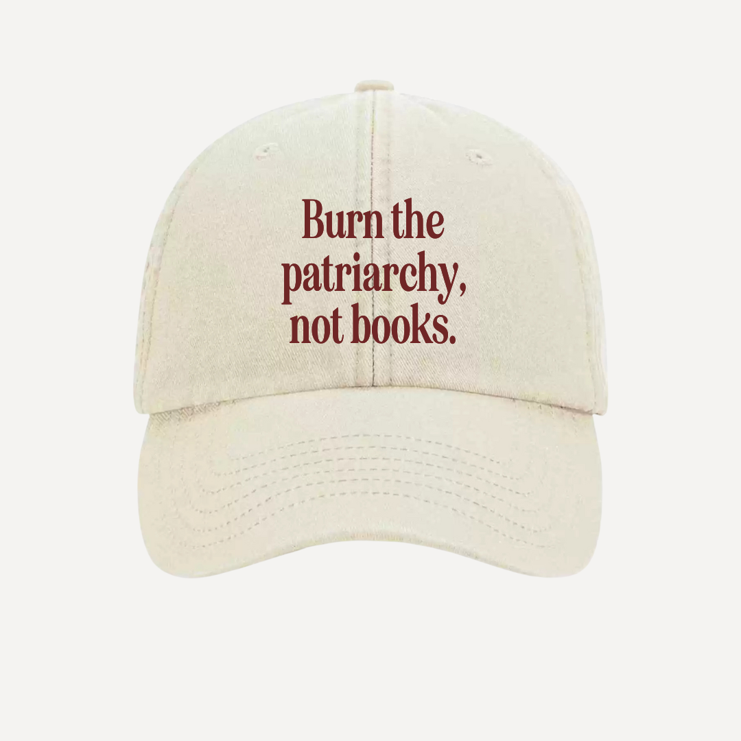 Cap | Burn the patriarchy (vintage sand)
