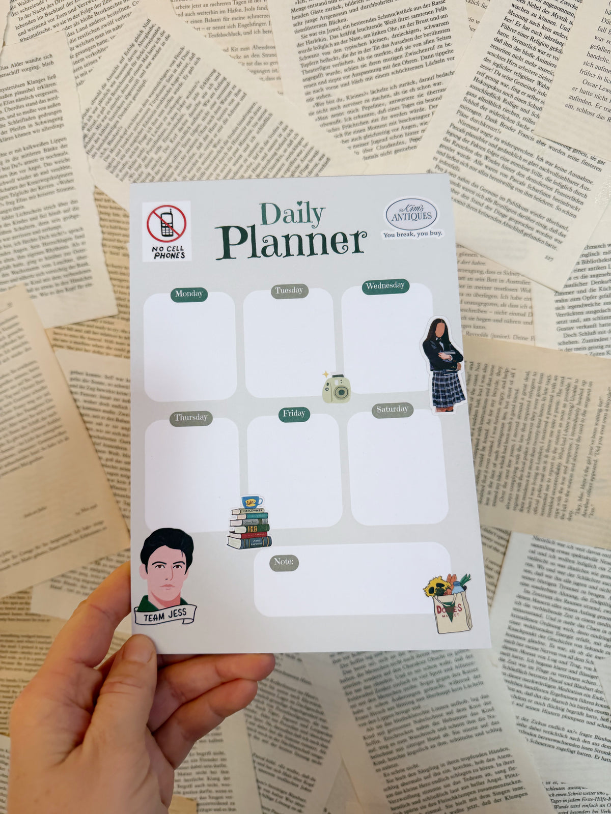 Notizblock | Gilmore Planner
