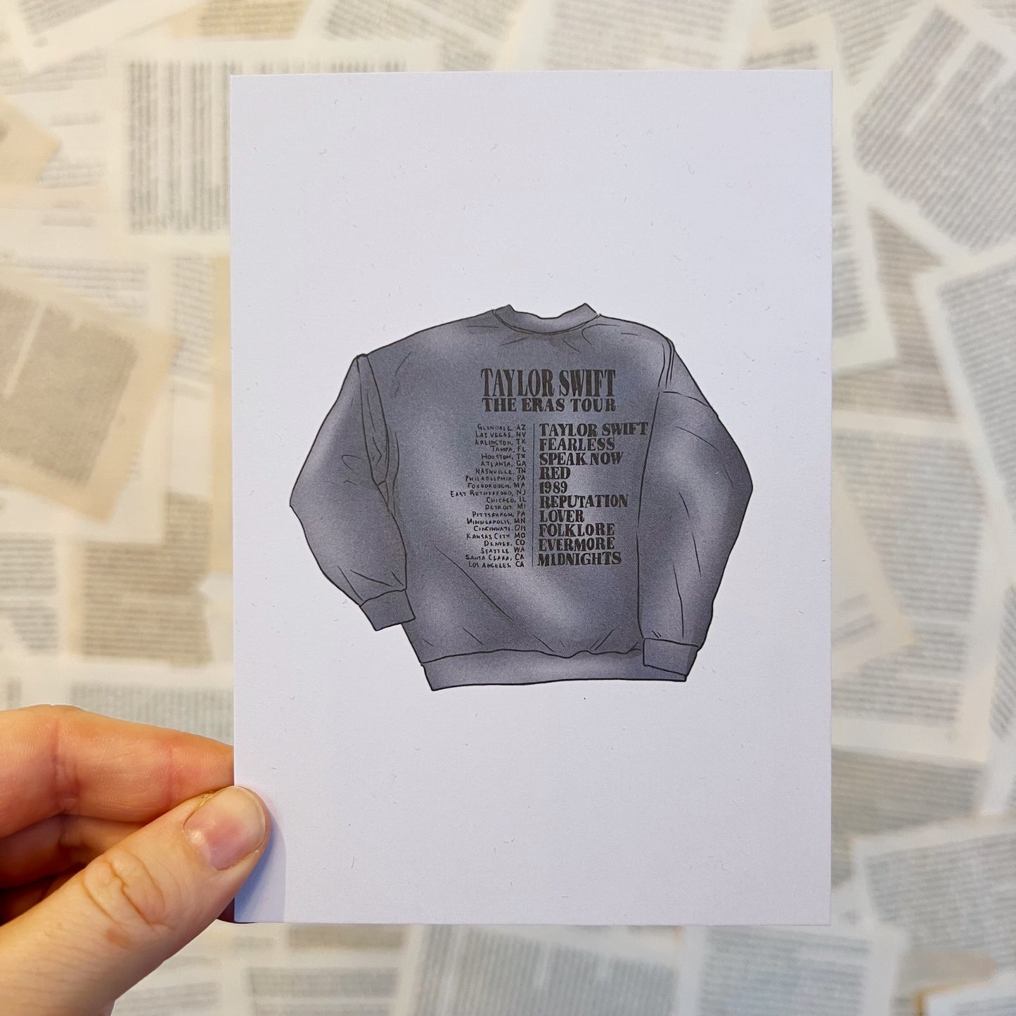 Postkarte | Eras Tour