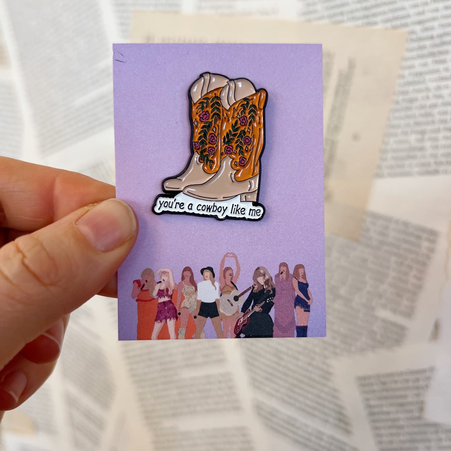 Pin "Cowboy"