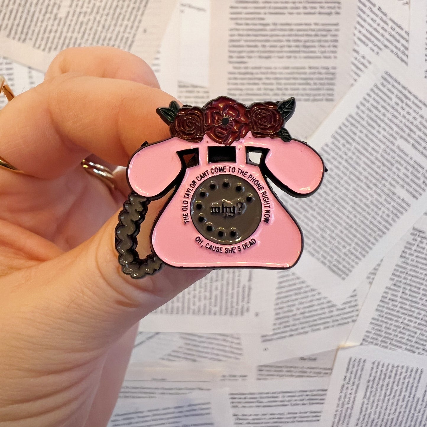 Pin "She's dead"
