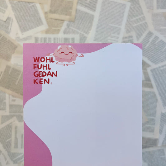 Notizblock | Wohlfühlgedanken