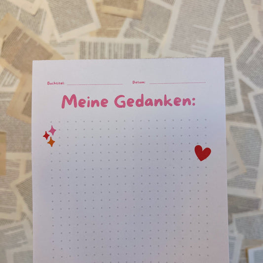 Notizblock | Buchgedanken