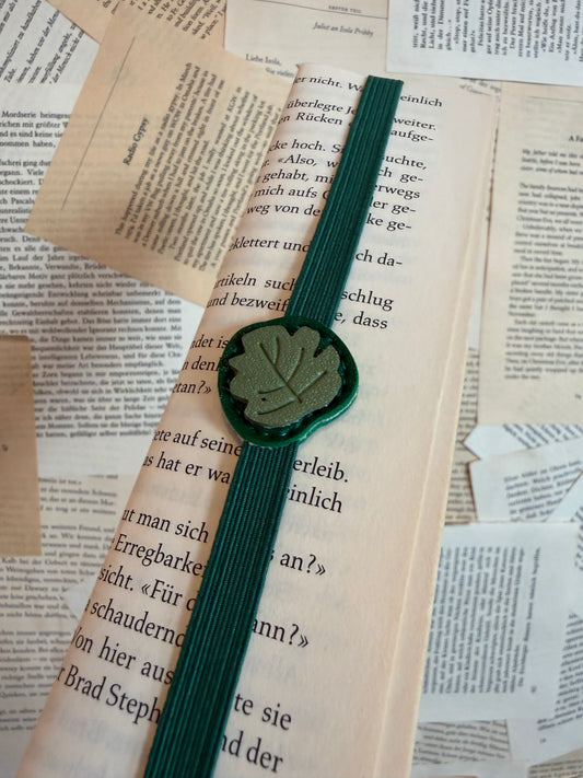 Lesezeichen | Monstera (Gummiband)