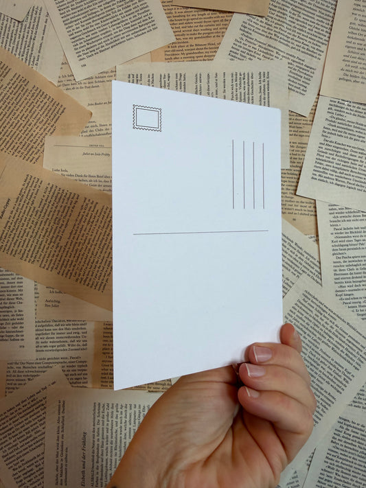 Postkarte | Lukes Diner Menü
