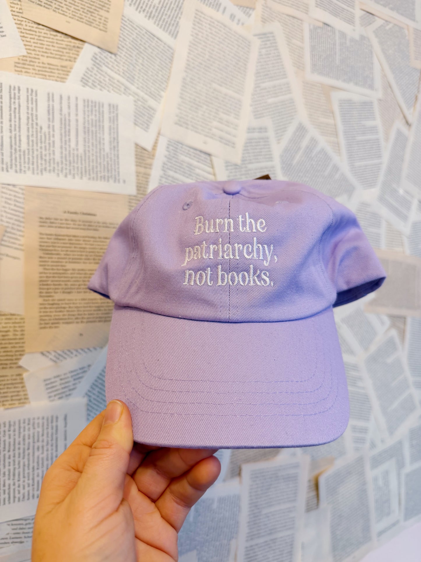 Cap | Burn the patriarchy (Flieder)