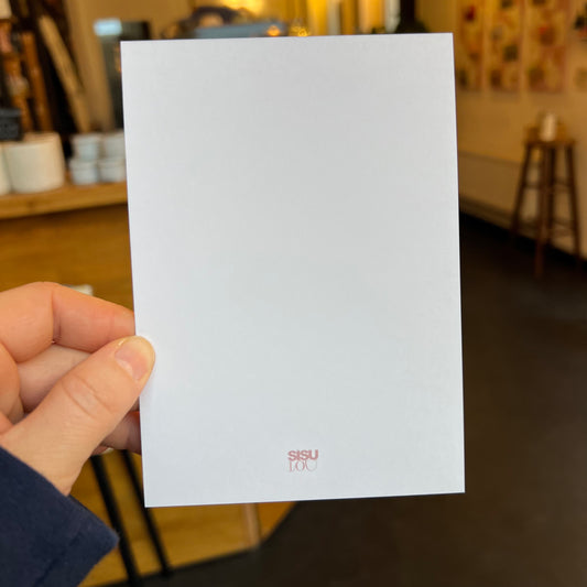 Postkarte "Christmas Bookstore"