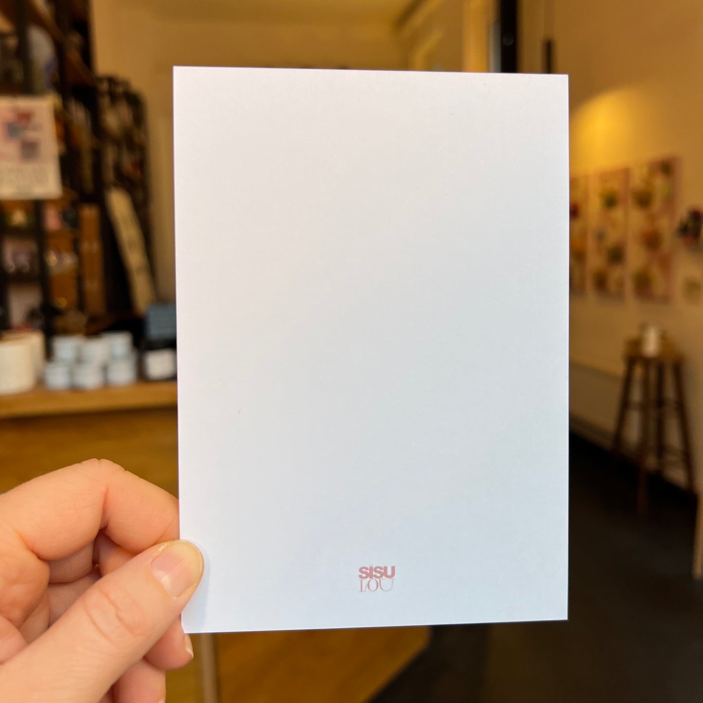 Postkarte "Christmas Book Club"