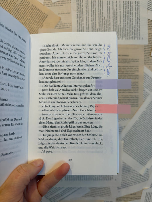 Haftnotizen fürs Lesen