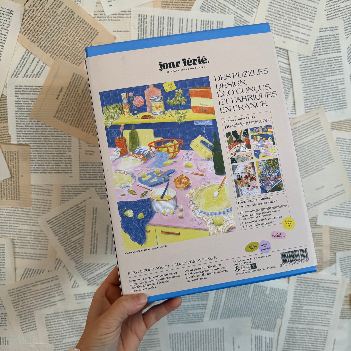 Puzzle "Käsetisch"