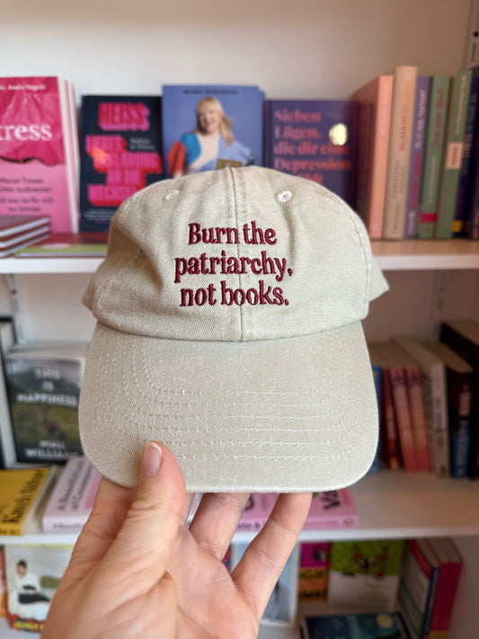 Cap | Burn the patriarchy (vintage sand)