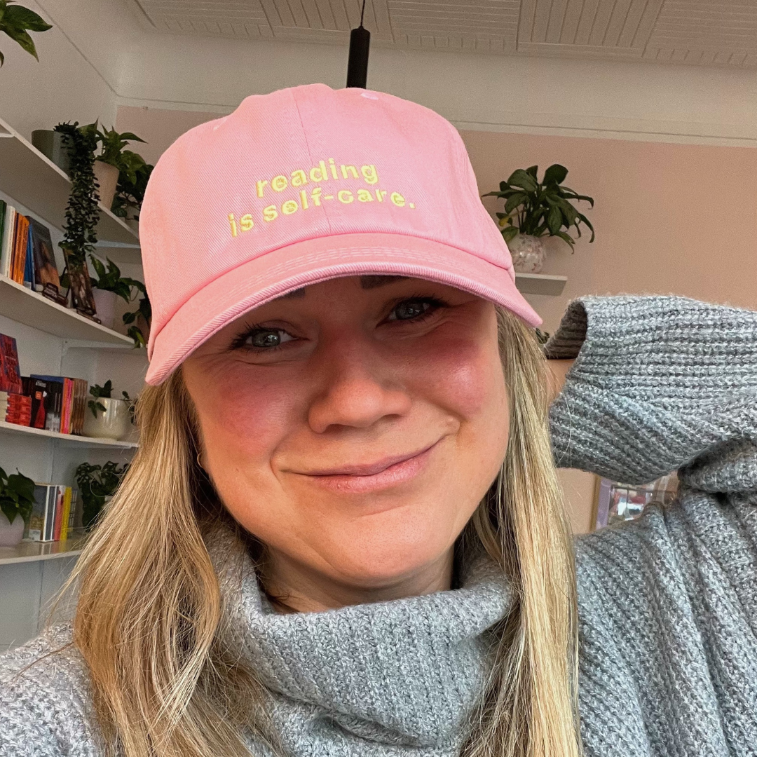 Cap | reading is self-care (pink)