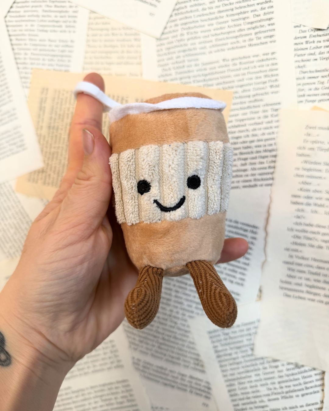 Schlüsselanhänger "Latte Art"