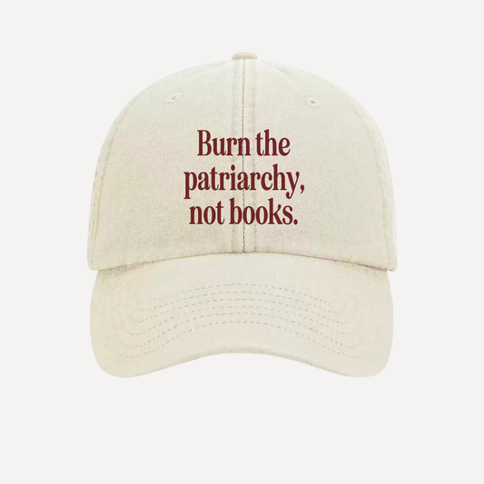 Cap | Burn the patriarchy (vintage sand)