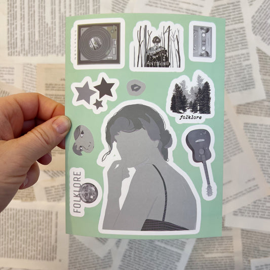 Stickerbogen "folklore"