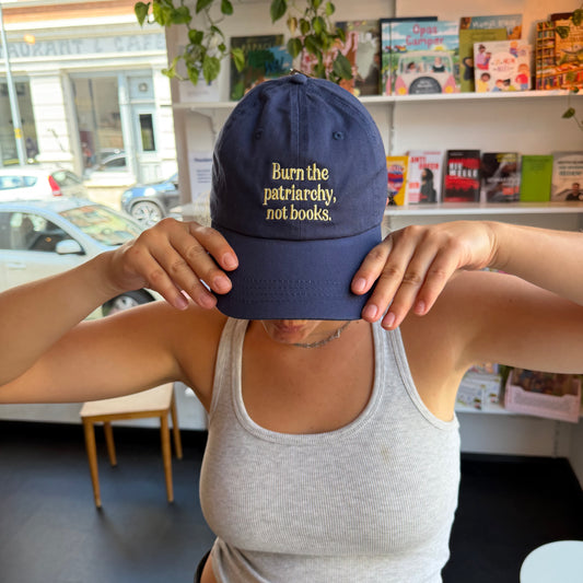 Cap | Burn the patriarchy (navy)