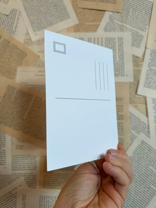 Postkarte | Hollow Schild