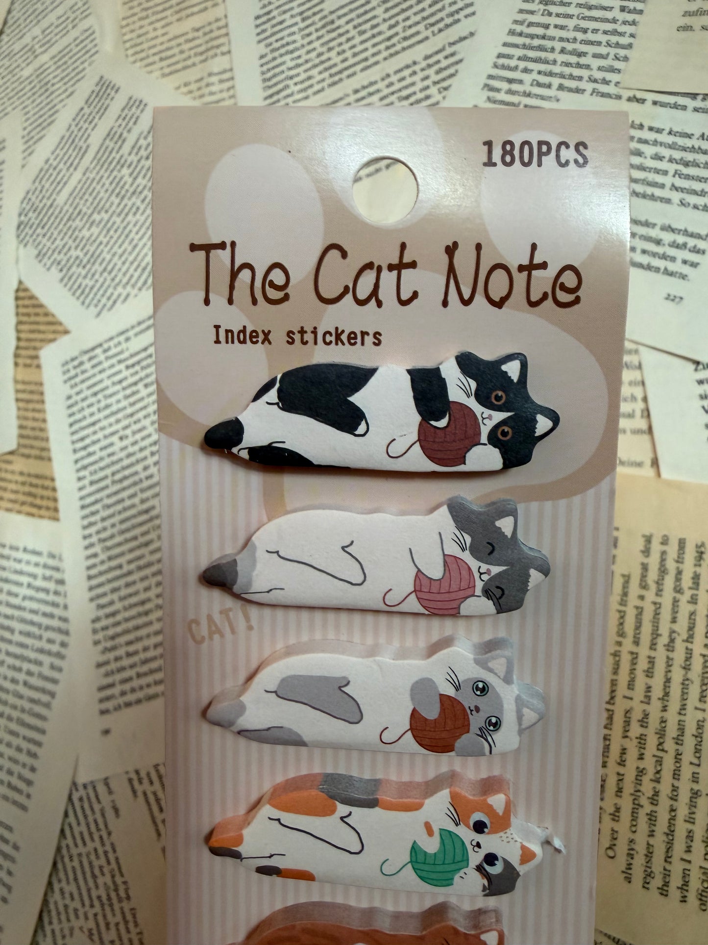 Katzen Klebchen (Wollknäuel)