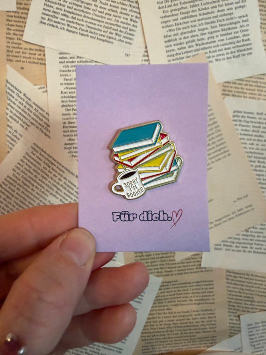 Pin "Sorry, I'm booked"