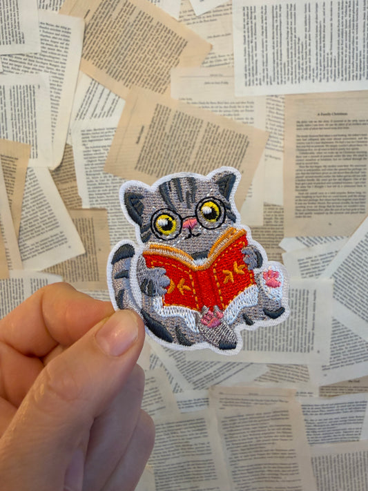 Aufnäher | Bookish Cat