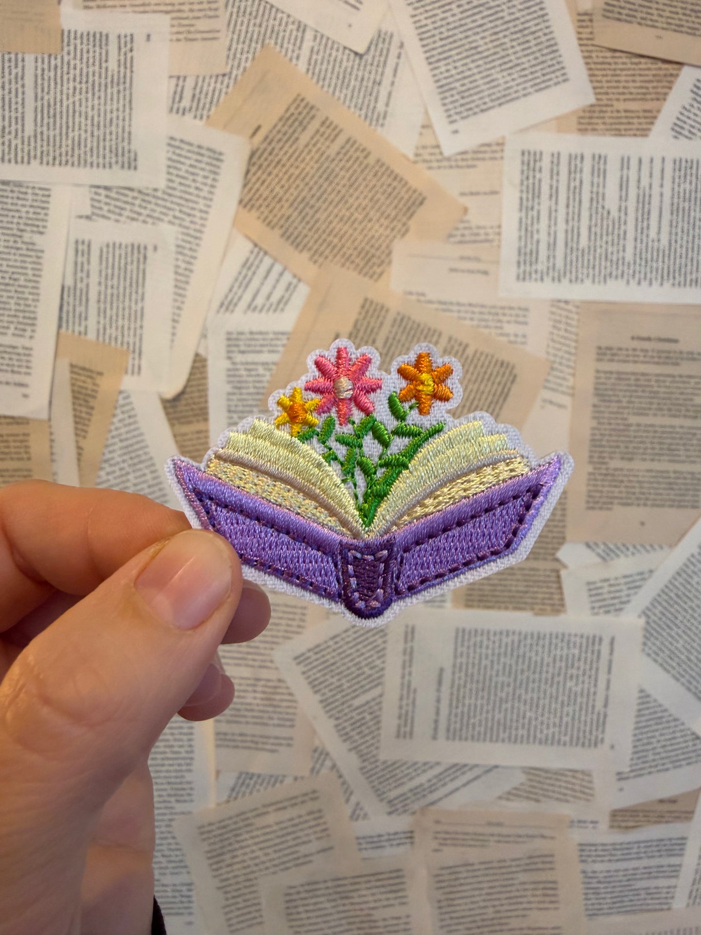 Aufnäher | Bookish Book