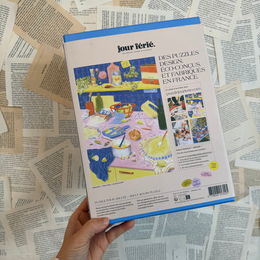 Puzzle "Käsetisch"