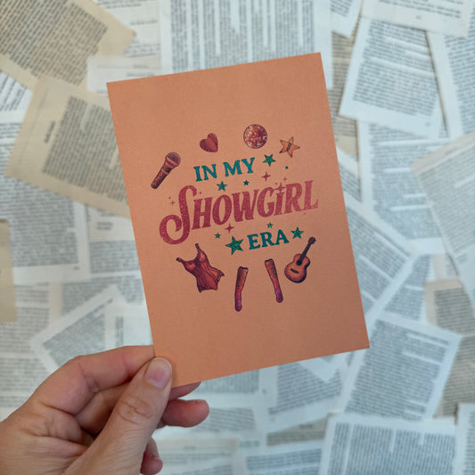 Postkarte | Life of a Showgirl