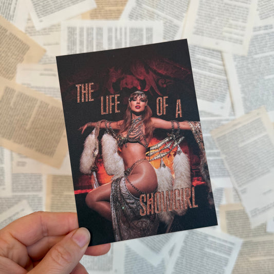 Postkarte | Showgirl Taylor